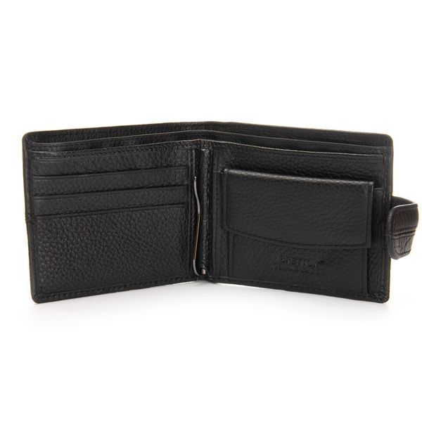 Кошелек BE Мужской кожа BRETTON 208-L0613 black mix 40861 фото