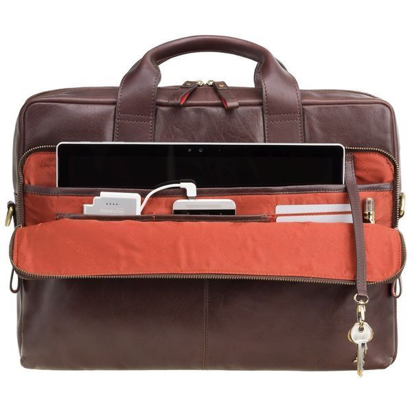Сумка чоловіча для ноутбука Visconti ML31 Hugo 15 (Brown) ML31 BRN фото