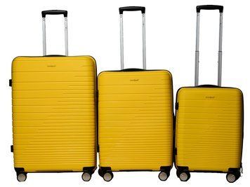 Комплект валіз Snowball 33703 колір жовтий 33703/SET/yellow фото