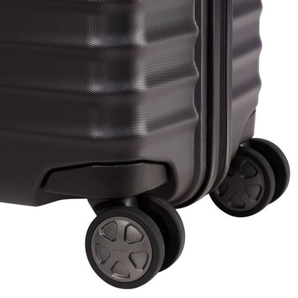 Валіза Titan Litron Black на 4 колесах L (100л,3,7кг) (52x75x30см) Ti700244-01 фото