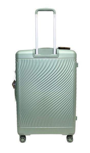 Комплект валіз Snowball 49703 колір зелений 49703/SET/silver-green фото