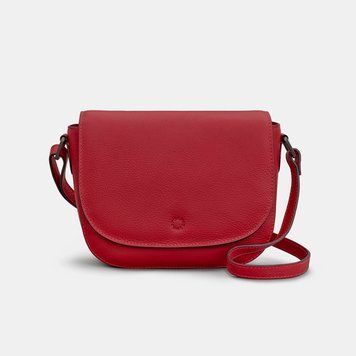 Жіноча шкіряна сумка Yoshi YB242 Highland (Cherry Red) YB242 86 фото