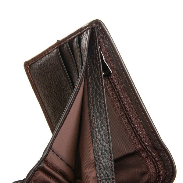 Кошелек BE Мужской кожа BRETTON 208-L0613 brown mix 40862 фото