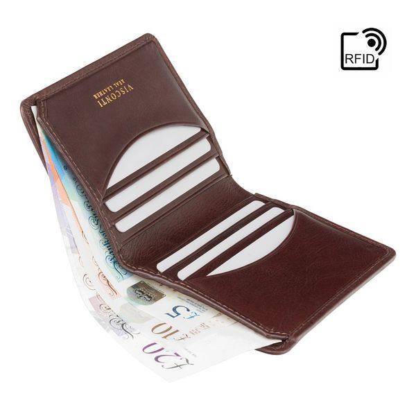 Гаманець чоловічий Visconti TSC39 Xavi c RFID (Brown) TSC39 BRN фото