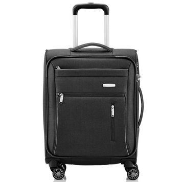 Валіза Travelite Capri на 4 колесах S Чорн. (38л,2,6кг) (38x55x20см)