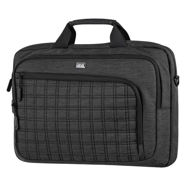 Сумка 2E CrossSquares 16", чорна 2E-CBN9198BK фото