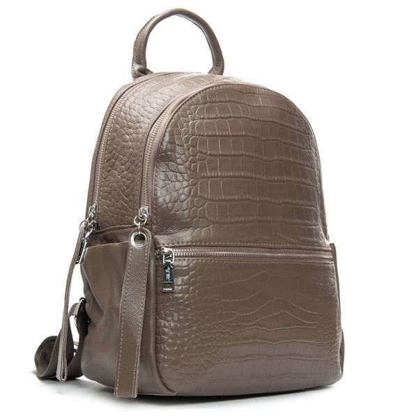 Сумка Женская Рюкзак кожа ALEX RAI 95518-9 khaki 41172 фото