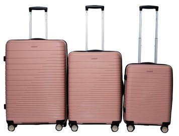 Комплект валіз Snowball 33703 колір рожеве золото 33703/SET/rose-gold фото