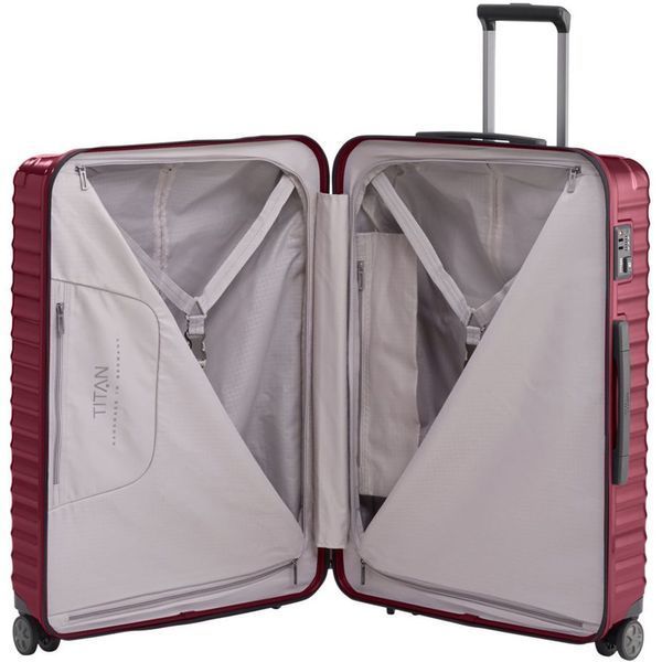 Валіза Titan Litron Cherry на 4 колесах M (80л,3,4кг) (49x69x28см) Ti700245-10 фото