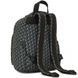 Рюкзак Kipling Basic Prt Delia Mini 3D K Pink Чорн. (8л) (22x29,5x18см) KI2922_E1A фото 5