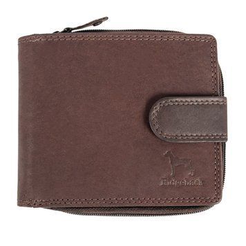 Гаманець шкіряний чоловічий Ridgeback JBNC43MN Brown (Коричневий) JBNC43 BRN фото
