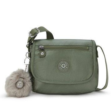Сумочка Kipling Basic Plus Sabian U Connect Grn Met наплічна (2л) (19,5x14,5x8,5см) KI6358_2MG фото