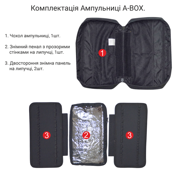 Tactical ampoule case DERBY A-BOX black