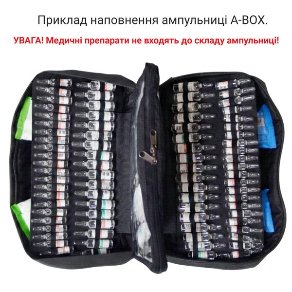 Tactical ampoule case DERBY A-BOX black