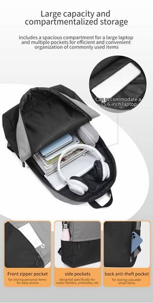 Backpack Tigernu T-B9325 15.6" Black