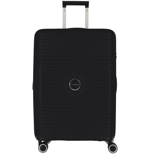 Валіза Travelite Orbita Black на 4 колесах L (103л,3,5кг) (51x77x30см)