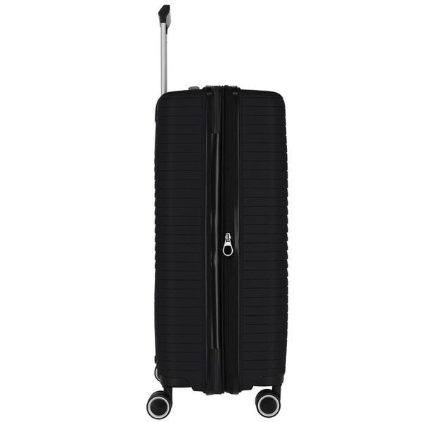 Валіза Travelite Orbita Black на 4 колесах L (103л,3,5кг) (51x77x30см)