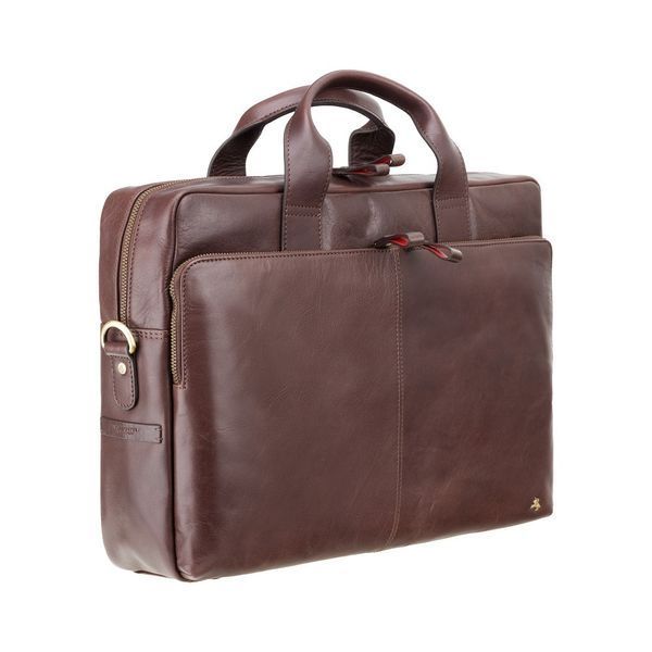 Сумка чоловіча для ноутбука Visconti ML30 Hugo 13 (Brown) ML30 BRN фото