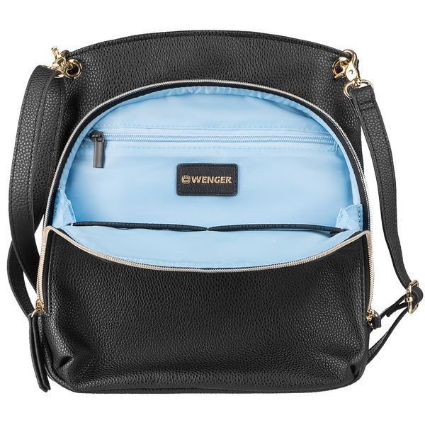 Wenger LeaSophie Crossbody Tote 10" Black 610189