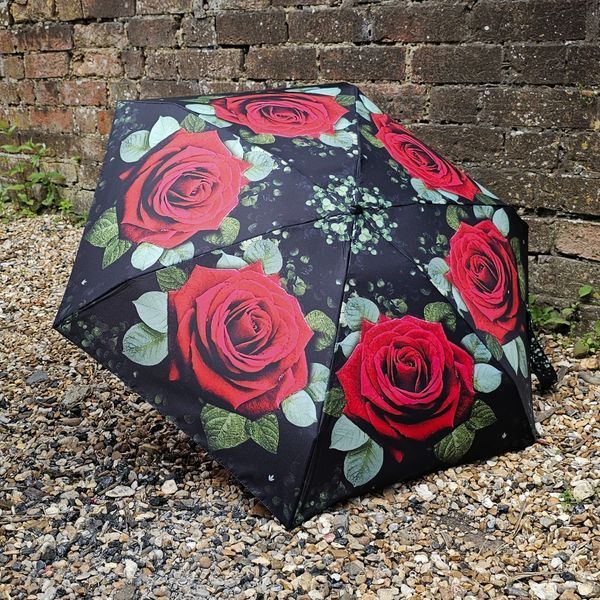 Парасолька жіноча Fulton L501-041635 Huge Rose (Велика троянда) L501-041635 фото