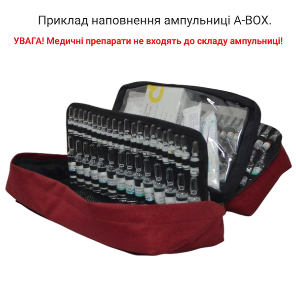 Ампульниця тактична DERBY A-BOX червона A-Box red фото